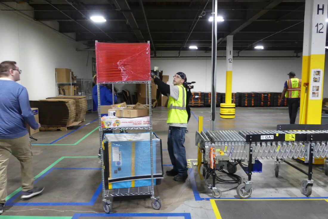 Amazon facility opens for tour News, Sports, Jobs Altoona Mirror